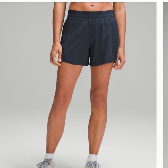 Track That Mid-Rise Lined Short 5” in color ‘True Navy’ - Picture 1 of 3
